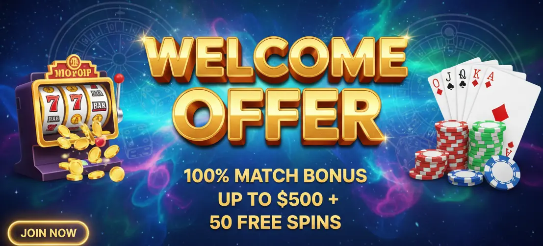 Vegas Wild casino welcome offer