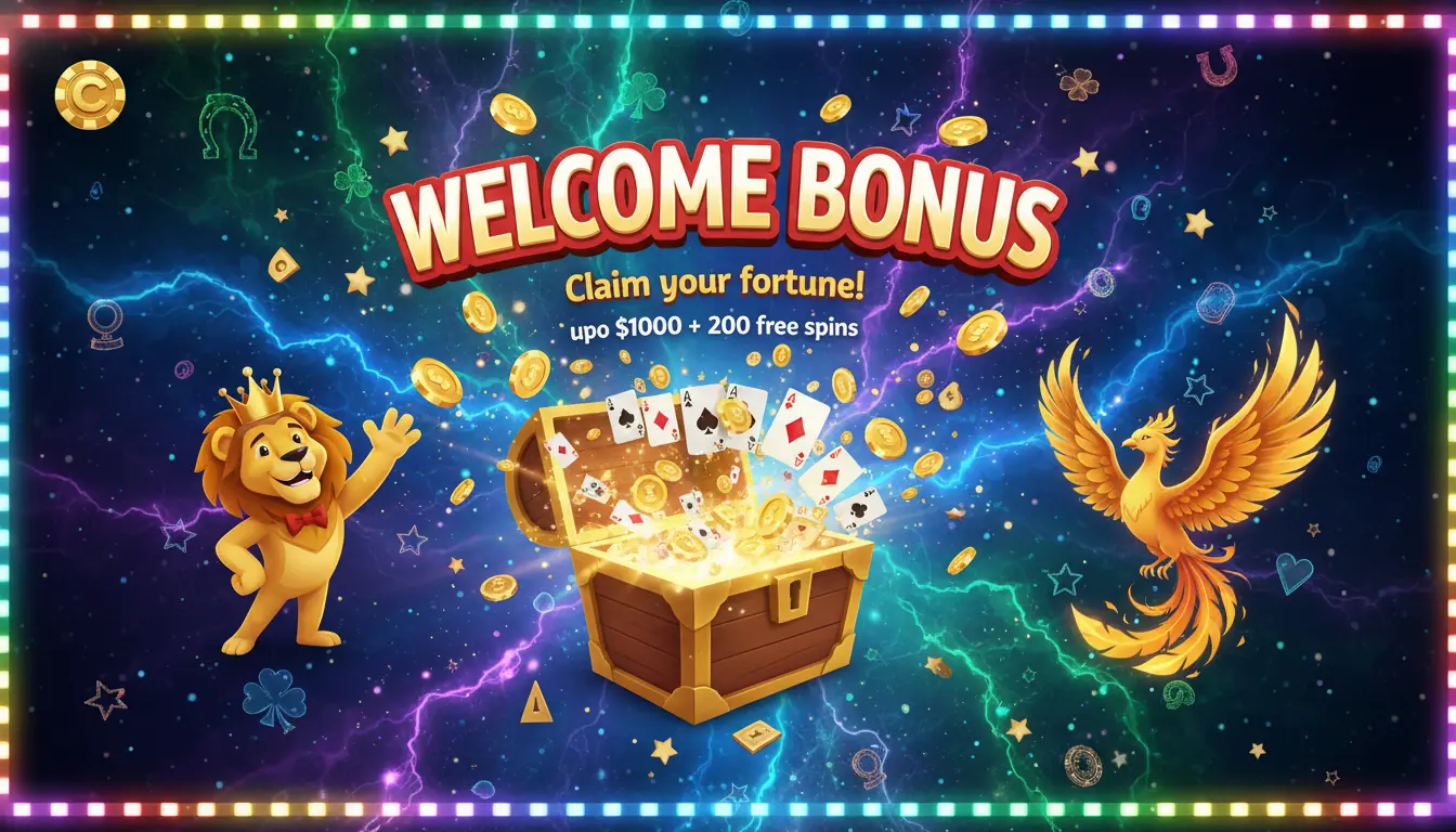 Vegas Wild welcome bonus